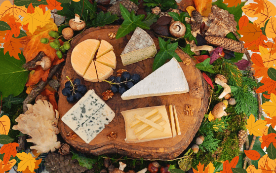 Autumn Classic cheese platter